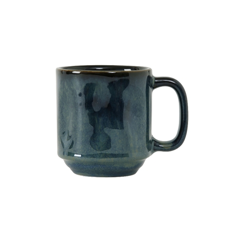 Tuxton China Inc GAN-150 Artisan 12 oz. Night Sky Ceramic Yukon Mug - 2 Doz