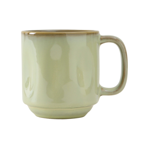 Tuxton China Inc GAS-150 Artisan 12 oz. Sagebrush Ceramic Yukon Mug - 2 Doz