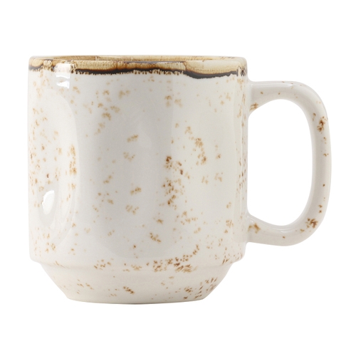 Tuxton China Inc GGA-150 Artisan Geode 12 oz. Agave Porcelain Yukon Mug - 2 Doz
