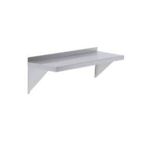 Peach Foodservice PWS-1436 36" x 14" 18 Gauge Stainless Steel Wall Shelf