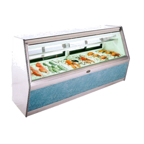 Marc Refrigeration MFC-6R 70" Double Duty Remote Fish Case w/ Triple Pane Glass Front