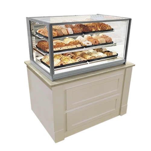 Federal Industries ITD3626 36" Italian Glass Non-Refrigerated Countertop Display Case