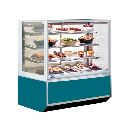 Federal Industries ITH4834-B18 48" x 52"H Italian Glass Heated Display Case