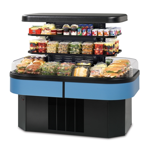 Federal Industries IMSS60SC-2 Specialty Display Island 61"x 55"H Refrigerated Display Case