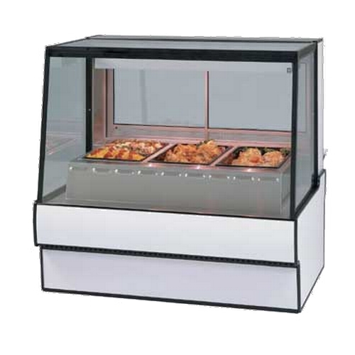 Federal Industries SG5048HD High Volume 50" x 48"H Heated Deli Case w/ (3) Wells