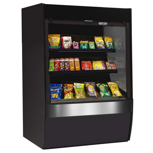 Federal Industries VNSS3660S Vision 36" x 60"H Self-Serve Non-Refrigerated Merchandiser