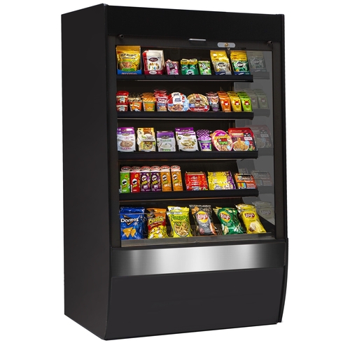 Federal Industries VNSS6060S Vision 60" x 60"H Self-Serve Non-Refrigerated Merchandiser