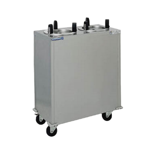 Delfield CAB2-725ET Shellymatic Heated Mobile Stainless Steel Plate Dispenser