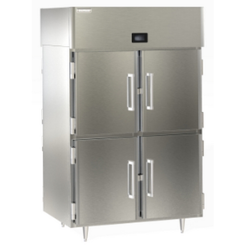 Delfield DSLHPT2-SH 48 cu. ft. Two-Section Pass-Thru Heated Cabinet