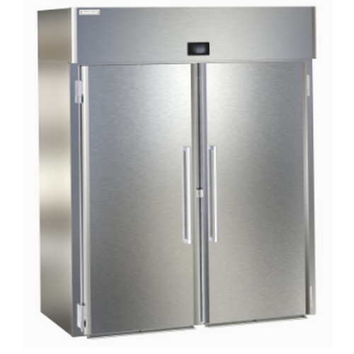 Delfield DSLHRI2-S 67.2 Cuft Two-Section Roll-In Heated Cabinet w/ Solid Doors