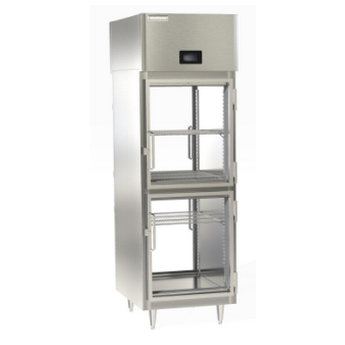 Delfield DSLRPT1-GH 23 cu. ft One-Section Half Glass Door Pass-Thru Refrigerator
