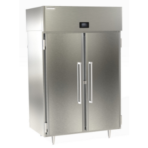 Delfield DSLRPT2-S 48.5 cu. ft. Two-Section Solid Door Pass-Thru Refrigerator