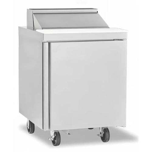 Delfield STD4427NP-8 27" One-Section 8 Pan Sandwich/Salad Prep Refrigerator