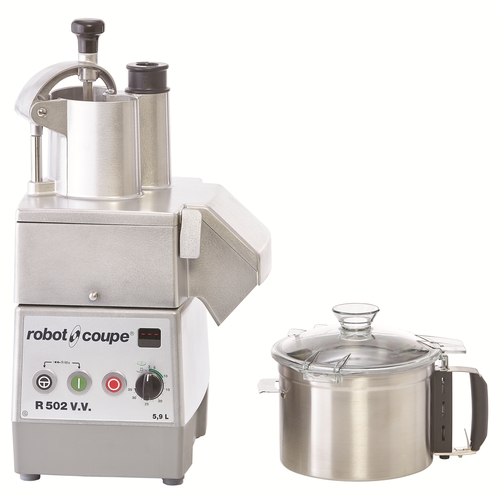 Robot Coupe R502VV Combination 5.9L Food Processor w/ Continuous Feed - 120v