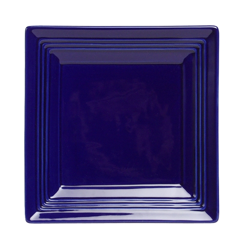 Tuxton China Inc CCH-0845 Concentrix 8-1/2" Cobalt Ceramic Square Plate - 1 Doz