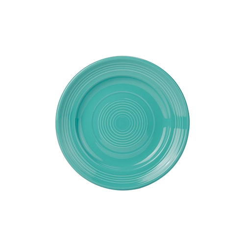 Tuxton China Inc CIA-074 Concentrix 7-1/2" Island Blue Ceramic Round Plate - 2 Doz