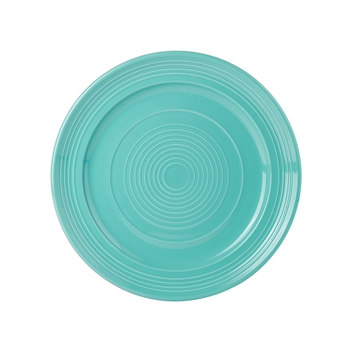 Tuxton China Inc CIA-120 Concentrix 12" Island Blue Ceramic Round Plate - 6 per Case