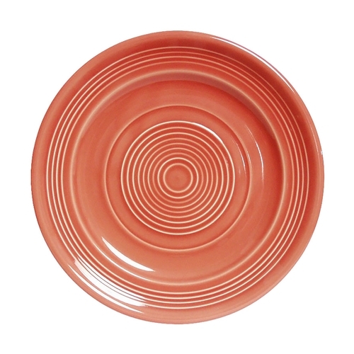 Tuxton China Inc CNA-090 Concentrix 9" Cinnebar Ceramic Round Plate - 2 Doz