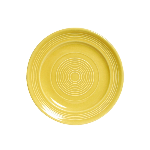Tuxton China Inc CSA-062 Concentrix 6-1/4" Saffron Ceramic Round Plate - 2 Doz