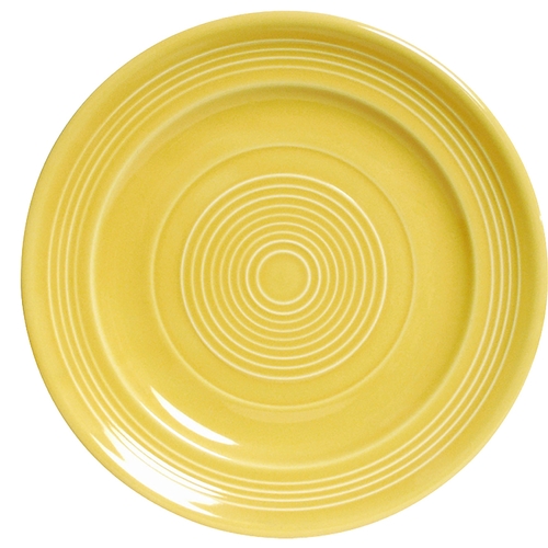 Tuxton China Inc CSA-120 Concentrix 12" Saffron Ceramic Round Plate - 6 per Case
