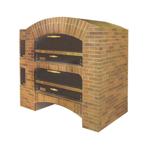 Marsal MB-60 80" Wave Gas Single Deck Pizza Oven w/ Brick Lined Ceiling