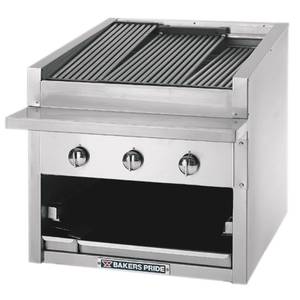 Bakers Pride C-24RS-R 24" Standard Profile Countertop Radiant Gas Charbroiler