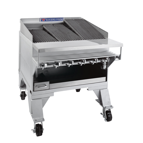 Bakers Pride CH-6 Dante Series 31.5" Extra Heavy Duty Gas Charbroiler
