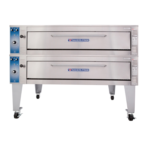 Bakers Pride EP-2-8-5736 Super Deck 74" Electric Double Deck Pizza Oven