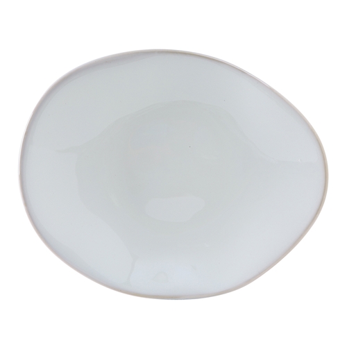 Tuxton China Inc GAA-652 Artisan 12" x 9-3/4" Agave Ceramic Ellipse Plate - 1 Doz