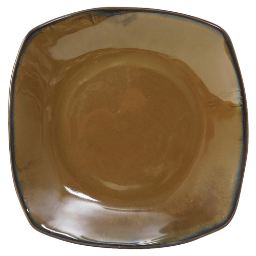 Tuxton China Inc GAJ-502 Artisan 11" Mojave Ceramic Square Plate - 1 Doz