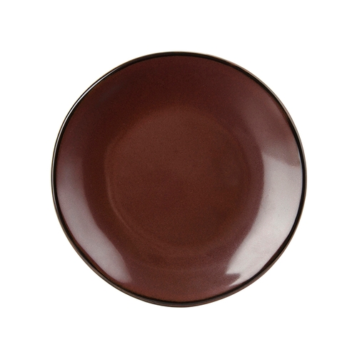 Tuxton China Inc GAJ-003 Artisan 7-1/4" Red Rock Ceramic Round Plate - 2 Doz