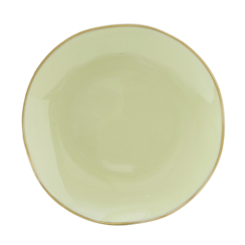 Tuxton China Inc GAS-005 Artisan 9" Sagebrush Ceramic Round Plate - 2 Doz