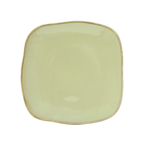 Tuxton China Inc GAS-500 Artisan 7-1/4" Sagebrush Ceramic Square Plate - 1 Doz
