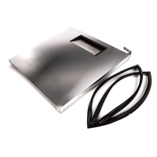 True 936184 OEM Prep Cooler Right Hinged Half Height Solid Door Assembly