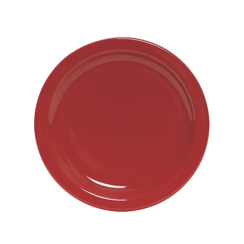 Tuxton China Inc NQA-072 TuxCare 7-1/4" Cayenne Ceramic Round Plate - 3 Doz
