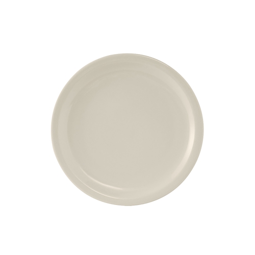 Tuxton China Inc TNR-005 Nevada 5-1/2" Amr White/Eggshell Ceramic Round Plate - 3 Doz