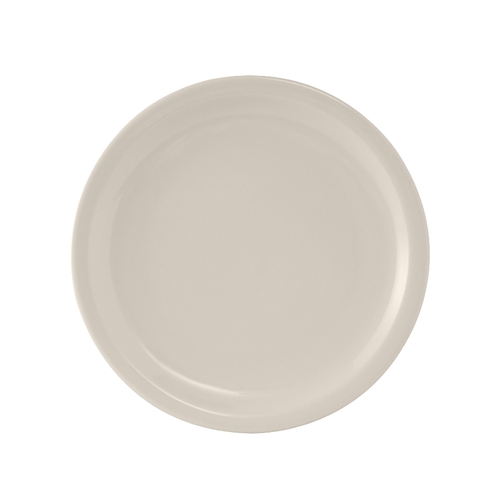 Tuxton China Inc TNR-007 Nevada 7-1/4" Amr White/Eggshell Ceramic Round Plate - 3 Doz