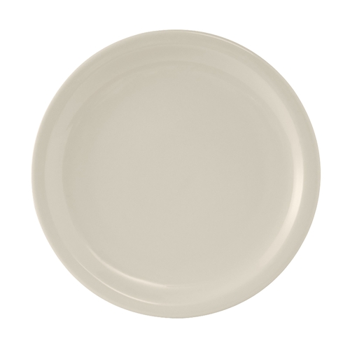 Tuxton China Inc TNR-008 Nevada 9" Amr White/Eggshell Ceramic Round Plate - 2 Doz
