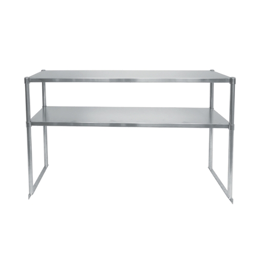 Atosa MROS-6RE 72" x 12" x 33" Stainless Steel Double Overshelf