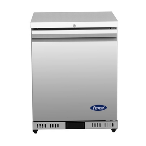Atosa AUR24SD 24" One-Section Undercounter Refrigerator Shallow Depth