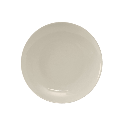 Tuxton China Inc VEA-064 Venice 6-1/2" American White/Eggshell Coupe Plate - 3 Doz