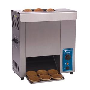 A.J. Antunes - Roundup VCT-25-9200620 Vertical Contact Bun Bread Toaster Stainless Steel