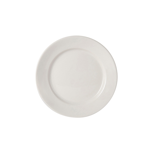 Tuxton China Inc WEA-073 Columbia 7-3/8" Eggshell Ceramic Round Plate - 3 Doz