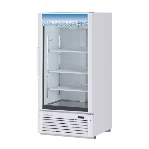 Turbo Air TGM-10*-N6 26.4"x 55.5"One Section 8.93 cu.ft. Glass Door Merchandiser
