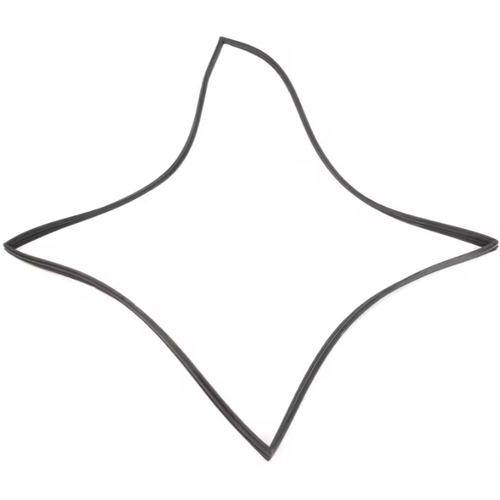 True 810778 OEM Refrigerator Replacement 30" x 27.5" Black Door Gasket