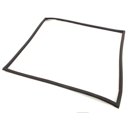True 810816 OEM Prep Cooler Replacement 27.25" x 25" Black Door Gasket