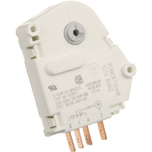 True 831971 OEM Refrigerator Replacement Defrost Timer - 120V