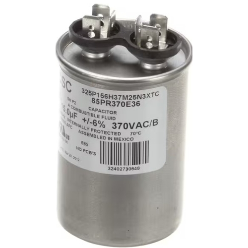 True 931286 OEM Replacement Refrigeration Run Capacitor - 370V