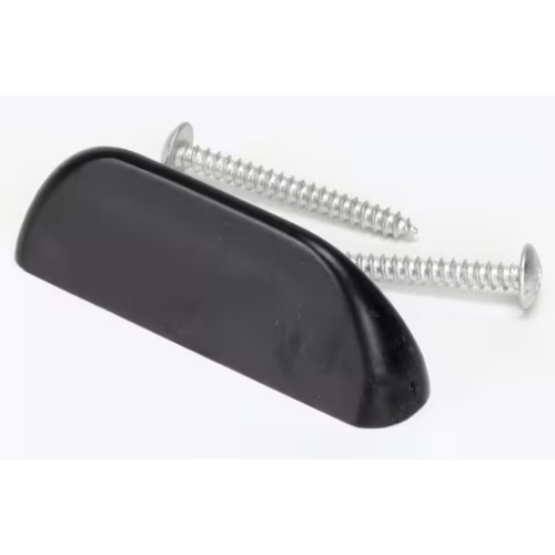 True 830108 OEM Refrigerator Replacement Black Plastic Lid Handle