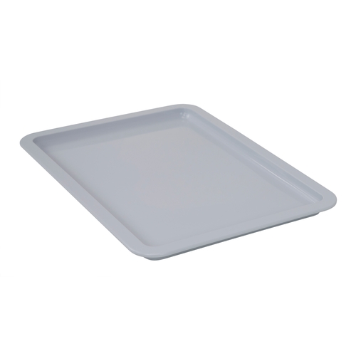 Quantum Food Service FSB-DL1813 White Polypropylene 17.75" x 12.75" x 3" Pizza Dough Box Lid